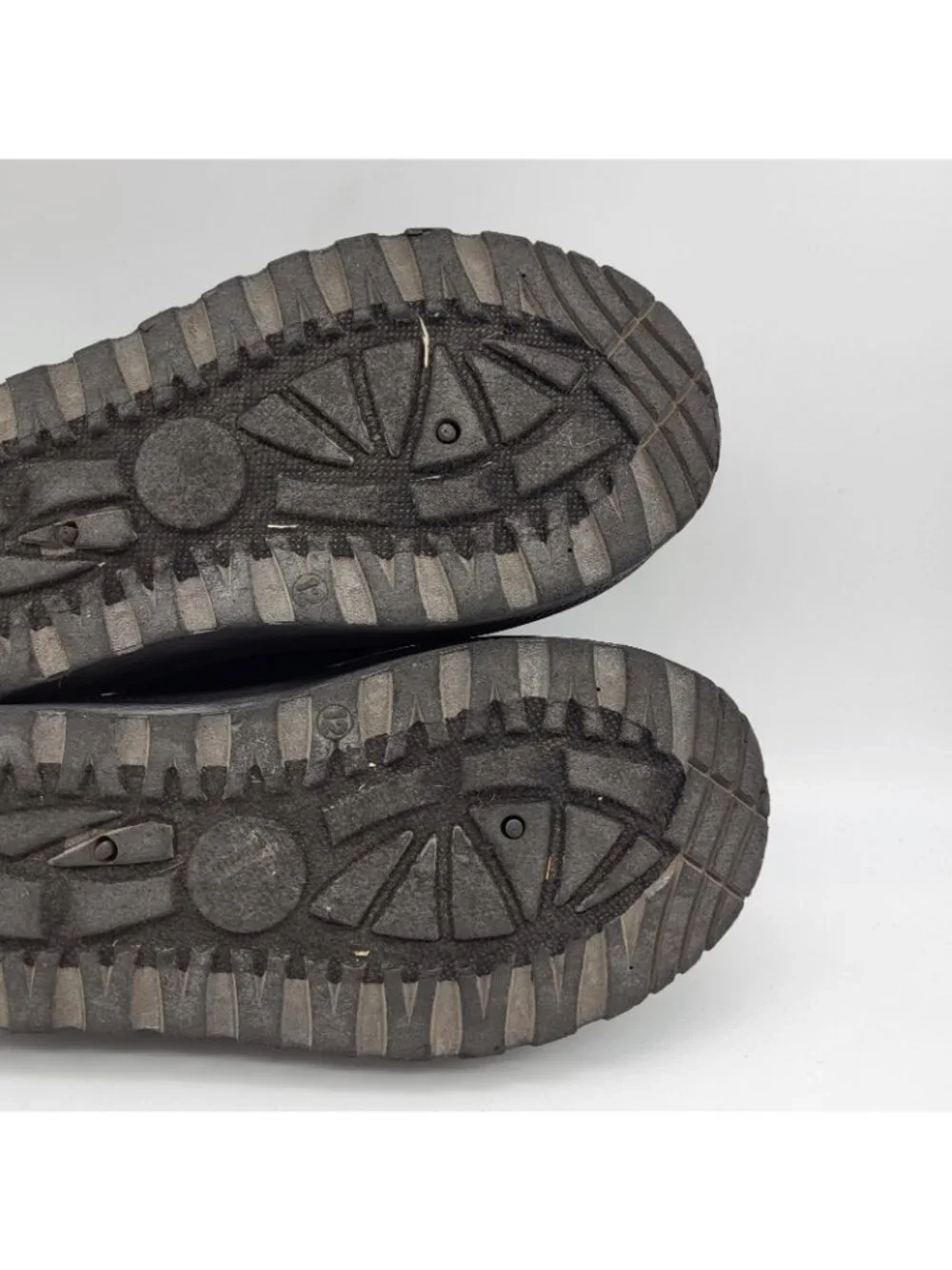 Olivia & Kate Stormy Platform Slippers Clogs Shoes Black Girls SZ 12